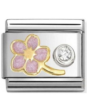 NOMINATION COMPOSABLE GOLD 18K & SILVER 630302 08