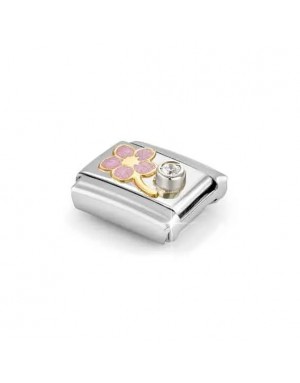 NOMINATION COMPOSABLE GOLD 18K & SILVER 630302 08
