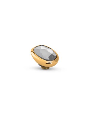 OCZKO WYMIENNE TWISTED Cloudy Oval TMF3G Crystal