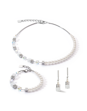 NASZYJNIK GeoCUBE® Precious Fusion Pearls 5086/10-1400