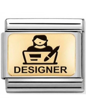 NOMINATION COMPOSABLE GOLD 18K 030166 09