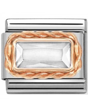 NOMINATION COMPOSABLE ROSE GOLD 9K 430604/010
