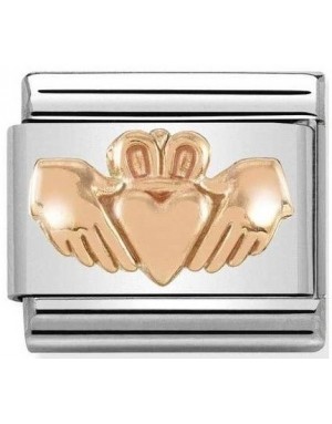 NOMINATION COMPOSABLE ROSE GOLD 9K 430106/20