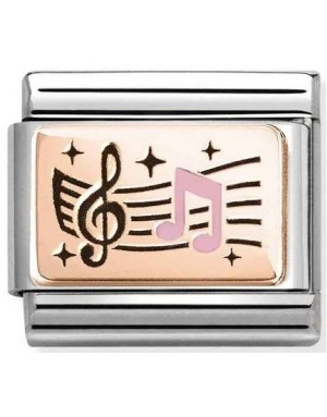 NOMINATION COMPOSABLE ROSE GOLD 9K 430204/06