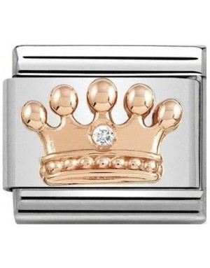 NOMINATION COMPOSABLE ROSE GOLD 9K 430305/24