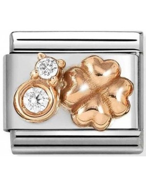 NOMINATION COMPOSABLE ROSE GOLD 9K 430305/52