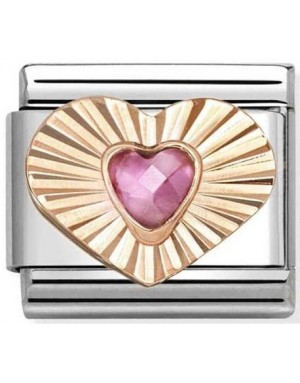 NOMINATION COMPOSABLE ROSE GOLD 9K 430610/003