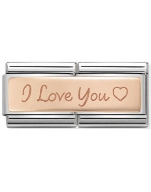 NOMINATION COMPOSABLE ROSE GOLD 9K 430710/04