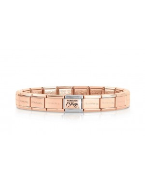 NOMINATION COMPOSABLE BAZA ROSE GOLD 030001/011